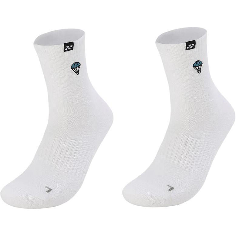 YONEX Мужские носки Crew 2 пары белые
YONEX Мужские носки Crew 2 пары белые