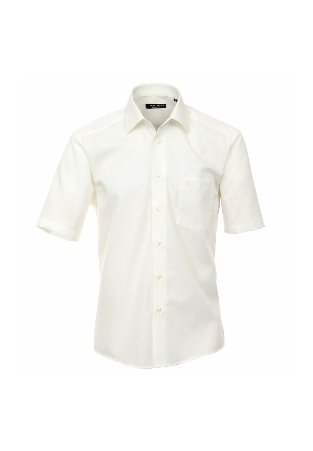 Мужская деловая рубашка с короткими рукавами, простого и комфортного кроя CASAMODA, цвет Champagner
Мужская деловая рубашка с короткими рукавами, простого и комфортного кроя CASAMODA, цвет Champagner
