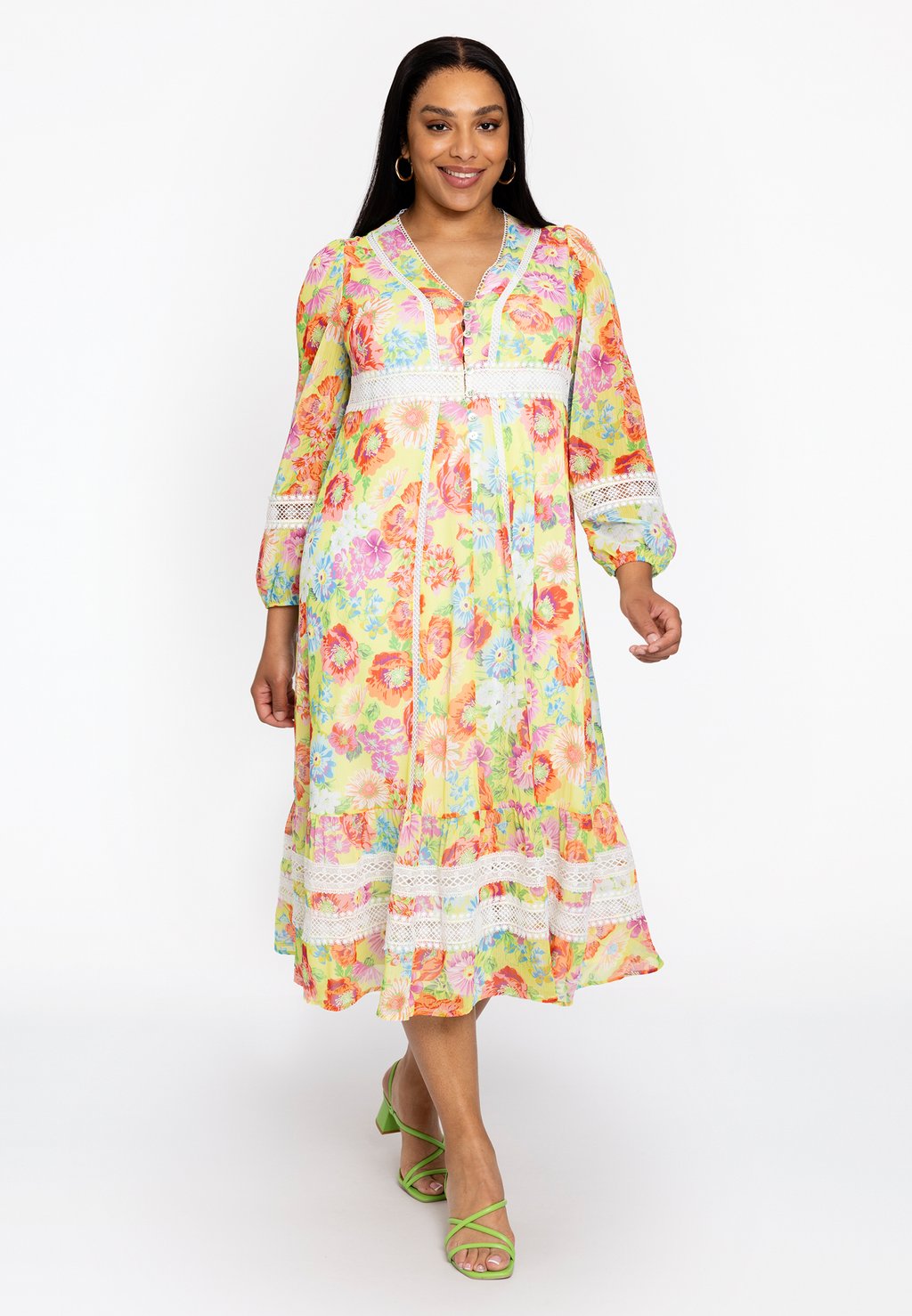 Повседневное платье YOEK, зеленый
Повседневное платье YOEK, зеленый