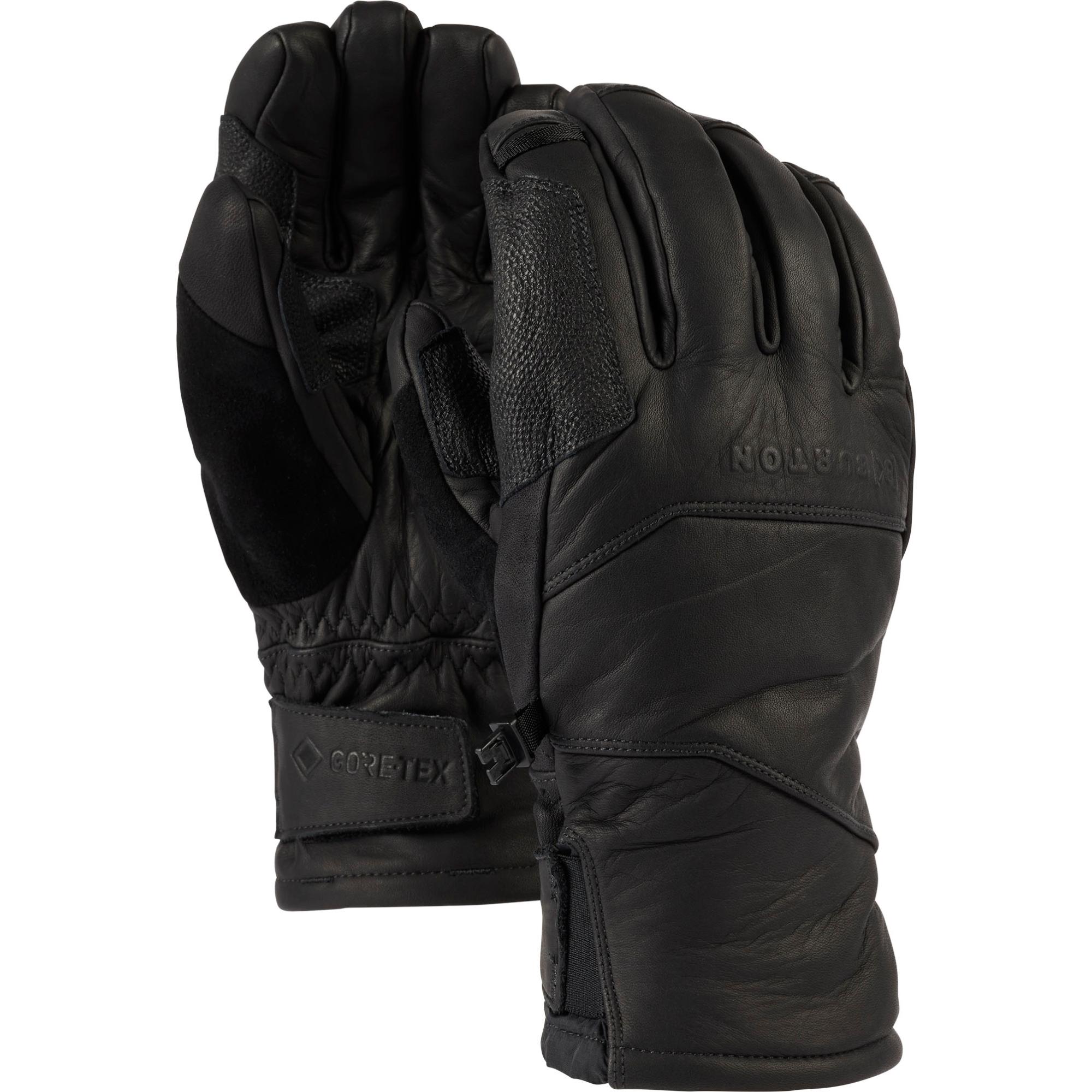 Мужские клатчи, кожаные перчатки GORE-TEX для зимних видов спорта Burton, True Black
Мужские клатчи, кожаные перчатки GORE-TEX для зимних видов спорта Burton, True Black