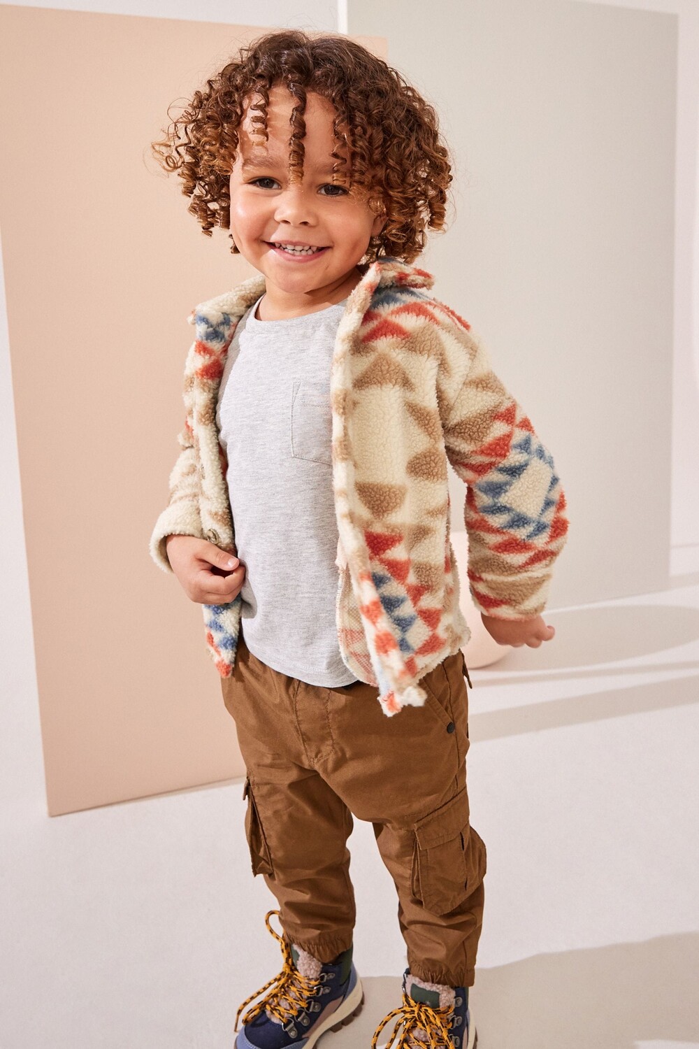 Флисовая кофта Borg (3 мес 7 лет) Next, нейтральный
Флисовая кофта Borg (3 мес 7 лет) Next, нейтральный