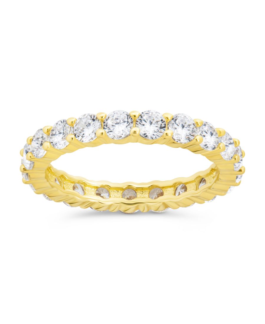 Кольцо Вечность с кубическим цирконием Gracie Sterling Forever, Gold
Кольцо Вечность с кубическим цирконием Gracie Sterling Forever, Gold