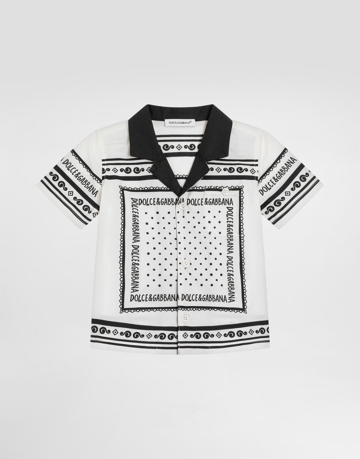 Рубашка из поплина с принтом банданы DOLCE & GABBANA, мультиколор
Рубашка из поплина с принтом банданы DOLCE & GABBANA, мультиколор