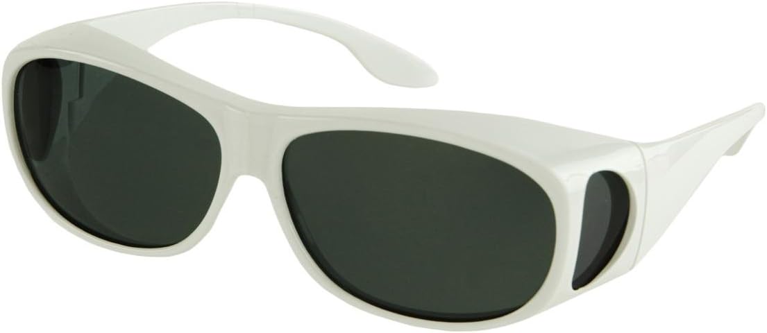 Солнцезащитные очки LensCovers с поляризованными линзами и обтекаемой формой | Надеваются поверх солнцезащитных очков | Надеваются поверх обычных очков, Medium White Frame With Smoke Lens
Солнцезащитные очки LensCovers с поляризованными линзами и обтекаемой формой | Надеваются поверх солнцезащитных очков | Надеваются поверх обычных очков, Medium White Frame With Smoke Lens