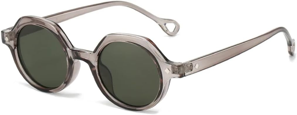 Ретро маленькие круглые панк-солнцезащитные очки для женщин и мужчин, градиентный леопардовый принт, защита от УФ-излучения UV400, заклепки (серый, темно-зеленый) TVTBBVV, Grey Dark Green
Ретро маленькие круглые панк-солнцезащитные очки для женщин и мужчин, градиентный леопардовый принт, защита от УФ-излучения UV400, заклепки (серый, темно-зеленый) TVTBBVV, Grey Dark Green