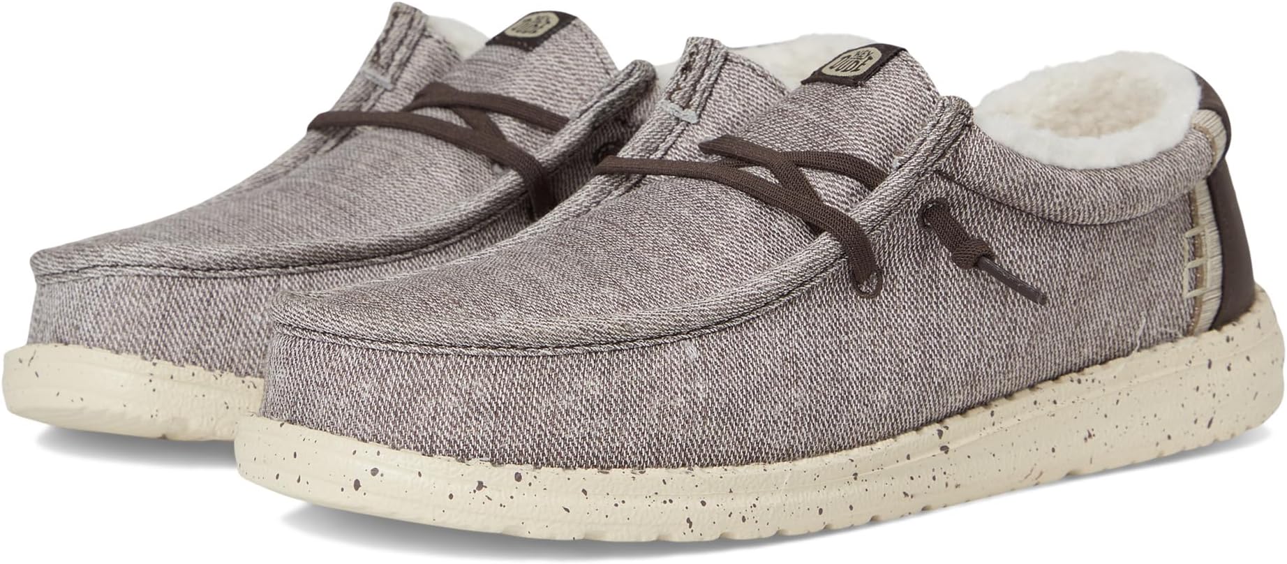 Кроссовки Hey Dude Kids Wally Heathered Cozy, Brown
Кроссовки Hey Dude Kids Wally Heathered Cozy, Brown