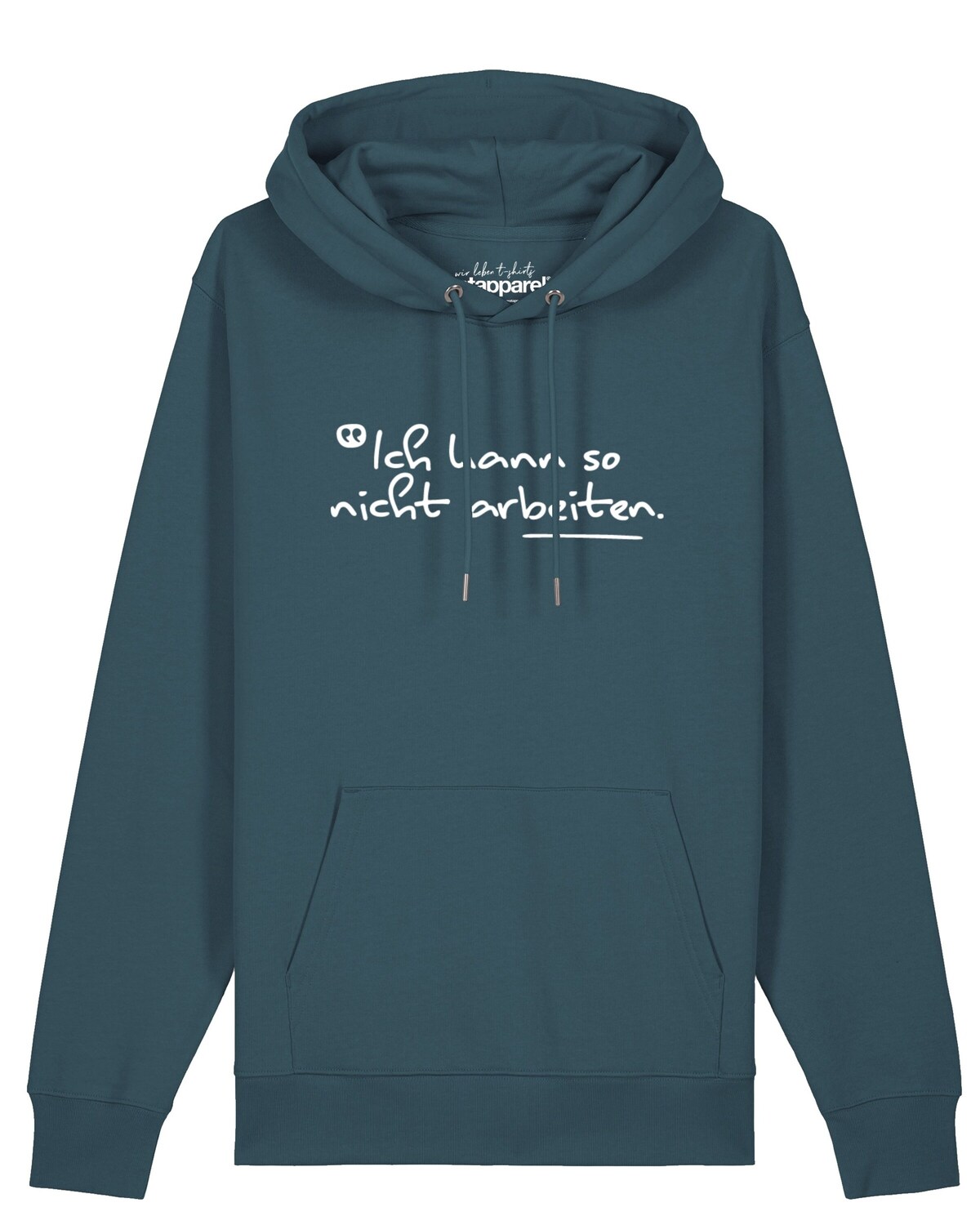 Watapparel Толстовка 'Ich kann so nicht arbeiten' в синем цвете
Watapparel Толстовка 'Ich kann so nicht arbeiten' в синем цвете