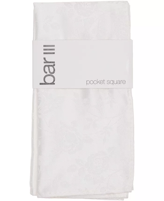 Мужской однотонный карманный платок Bar Iii, белый
Мужской однотонный карманный платок Bar Iii, белый