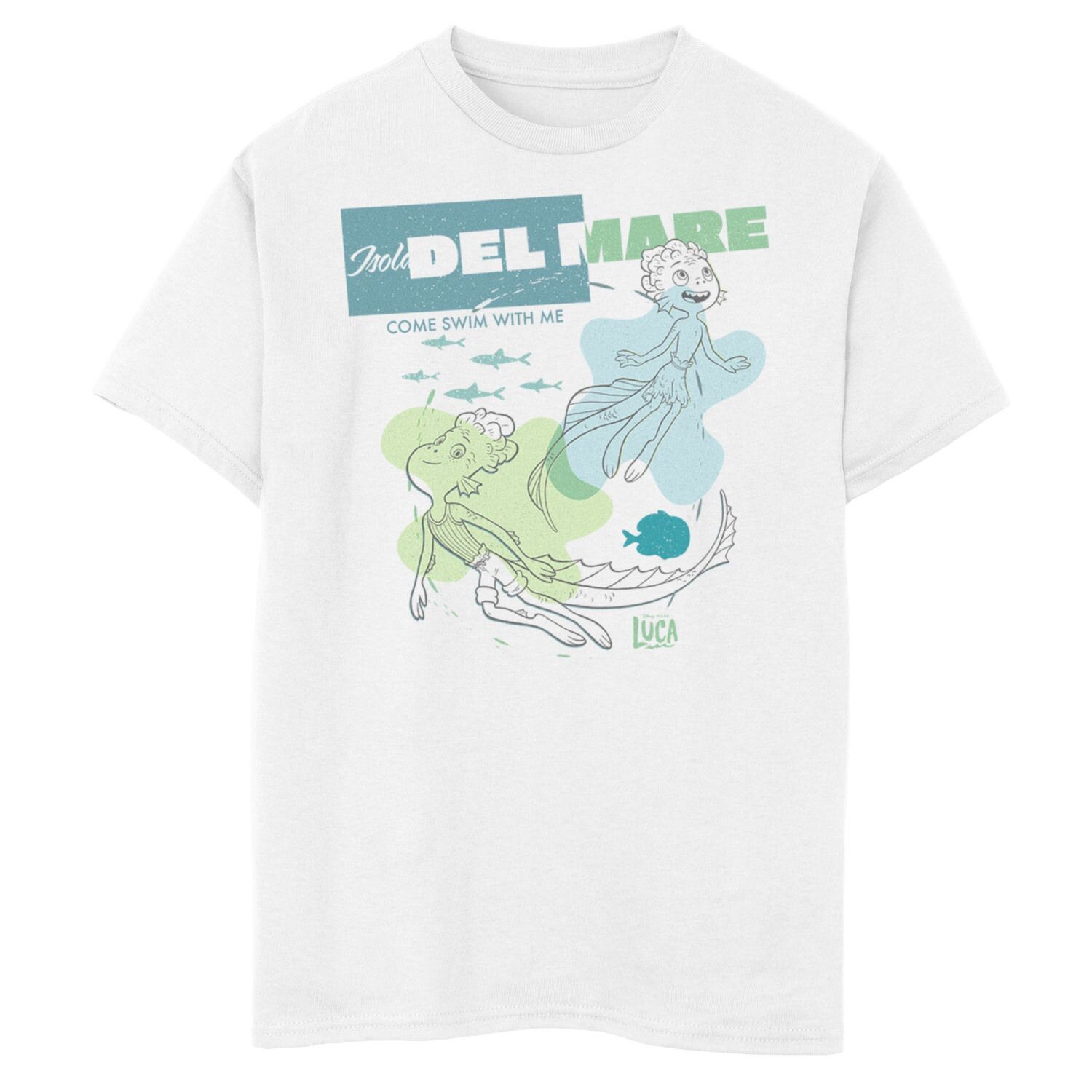 Футболка с рисунком Disney/Pixar Luca Boys 8–20 Isola Del Mare Come Swim With Me Disney / Pixar
Футболка с рисунком Disney/Pixar Luca Boys 8–20 Isola Del Mare Come Swim With Me Disney / Pixar