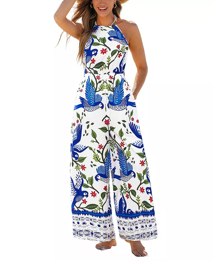 Женский комбинезон с широкими штанинами и принтом в стиле бохо Cupshe, белый
Женский комбинезон с широкими штанинами и принтом в стиле бохо Cupshe, белый