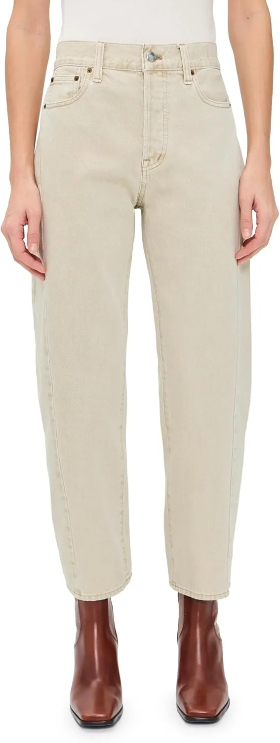 Madewell женские джинсы с баррель-ногой в цвете faded khaki
Madewell женские джинсы с баррель-ногой в цвете faded khaki