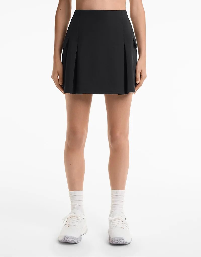 Черная юбка карго OYSHO Piqué
Черная юбка карго OYSHO Piqué