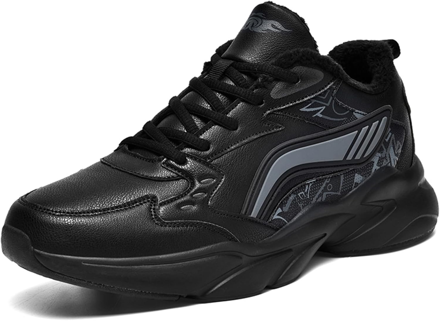 Осенне-зимние мужские повседневные спортивные кроссовки для бега и ходьбы, противоскользящие, прочные, теплые, большого размера Generic, черный
Осенне-зимние мужские повседневные спортивные кроссовки для бега и ходьбы, противоскользящие, прочные, теплые, большого размера Generic, черный