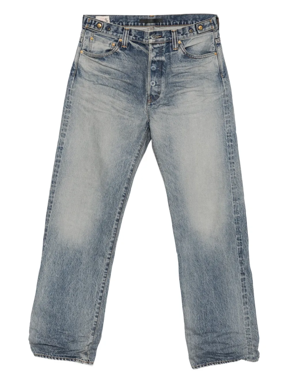 Джинсы с пятью карманами и эффектом потертости Mastercraft Union, синий
Джинсы с пятью карманами и эффектом потертости Mastercraft Union, синий