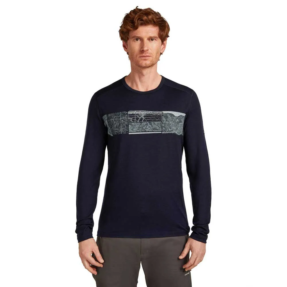 Базовый слой с длинным рукавом Icebreaker Merino 200 Oasis Crewe Elevation Line, синий
Базовый слой с длинным рукавом Icebreaker Merino 200 Oasis Crewe Elevation Line, синий