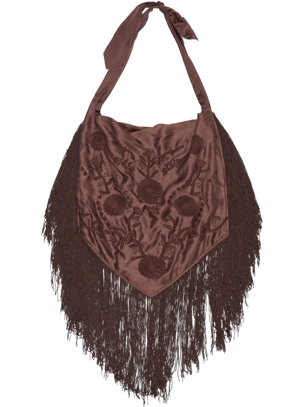 Большая сумка на плечо с вышивкой и бахромой Bimba y Lola, коричневый
Большая сумка на плечо с вышивкой и бахромой Bimba y Lola, коричневый