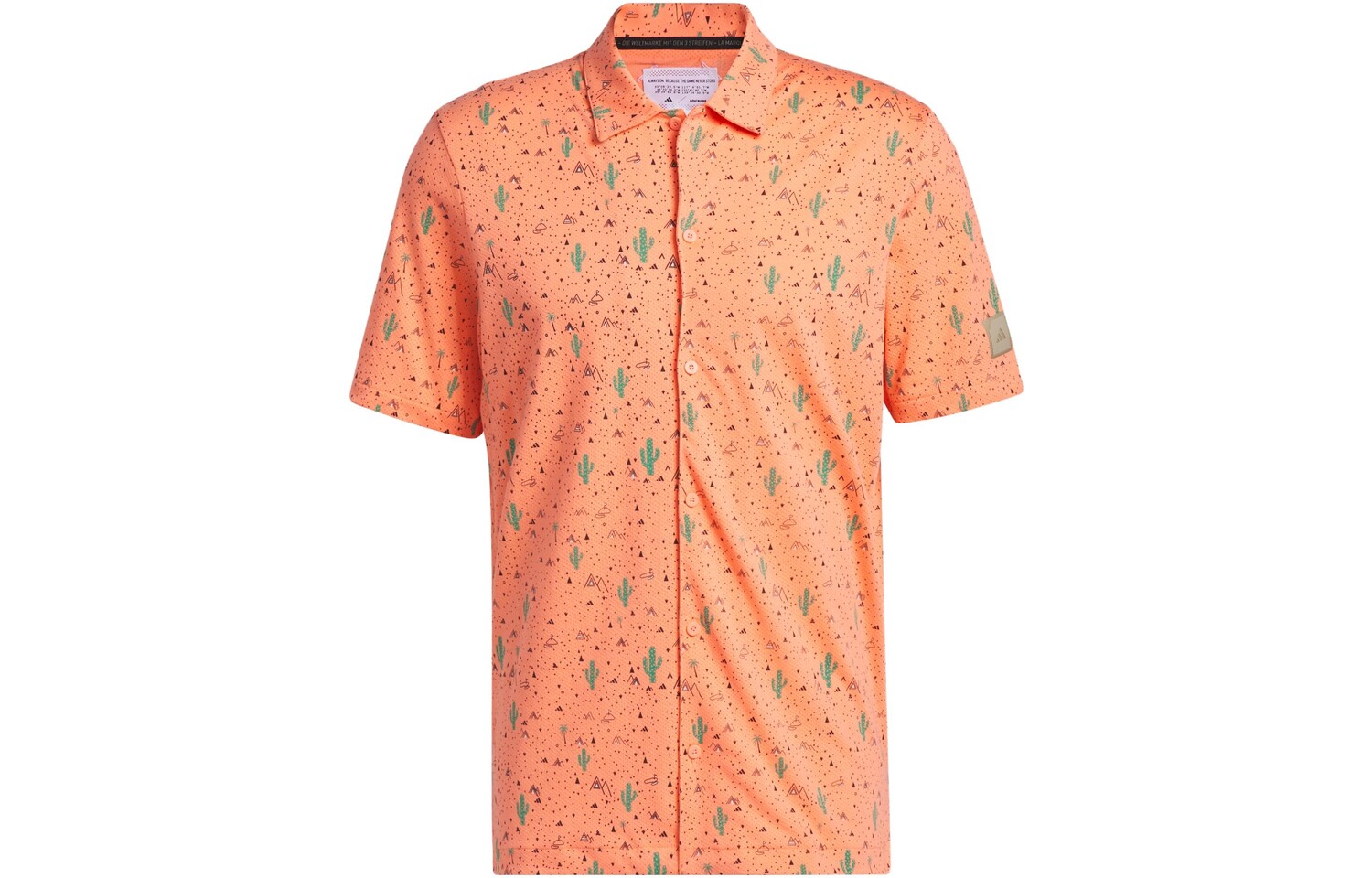 Рубашка мужская кораллово-розовая Adidas, розовый
Рубашка мужская кораллово-розовая Adidas, розовый