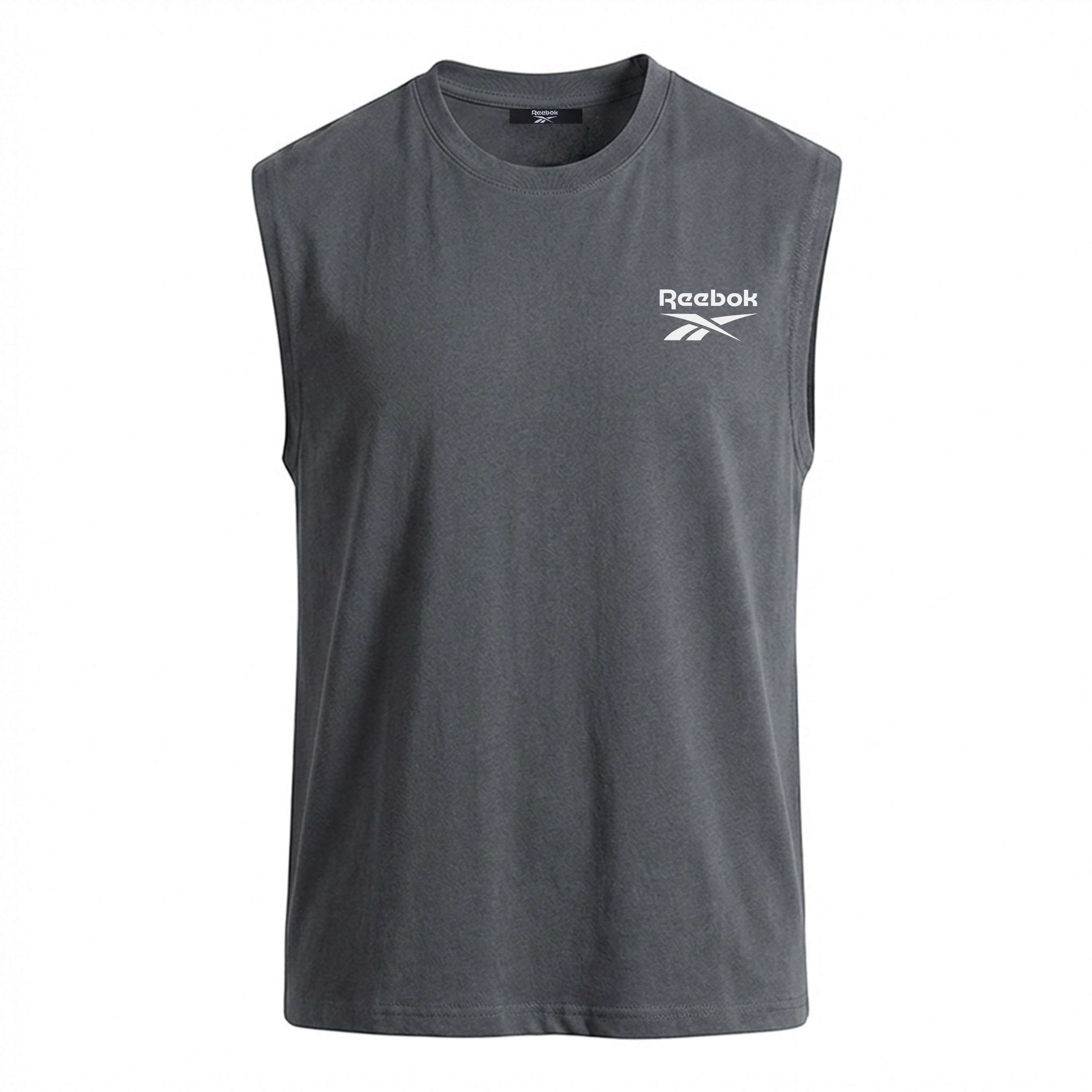 Футболка-майка Unisex Crew Neck Moderate Straight Fit Reebok, серый
Футболка-майка Unisex Crew Neck Moderate Straight Fit Reebok, серый