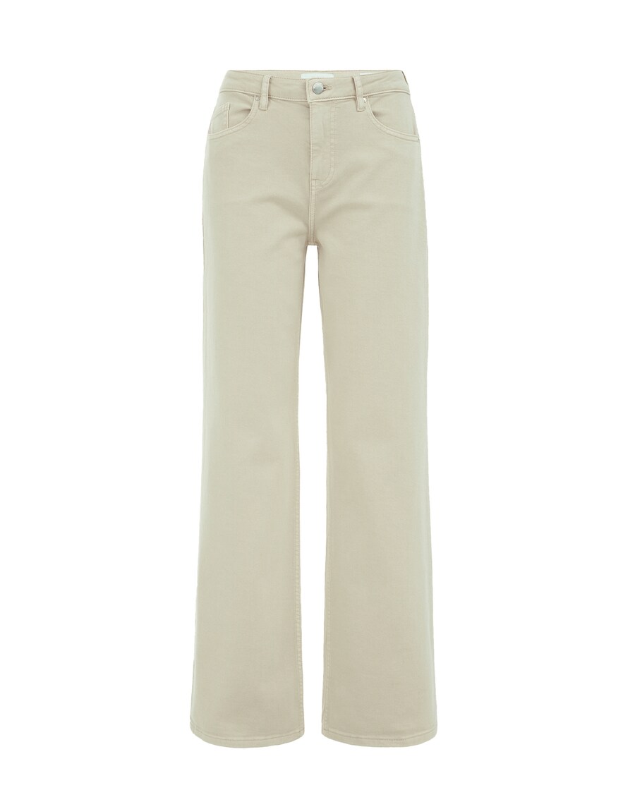 Джинсы с широкими штанинами WE Fashion, бежевый
Джинсы с широкими штанинами WE Fashion, бежевый