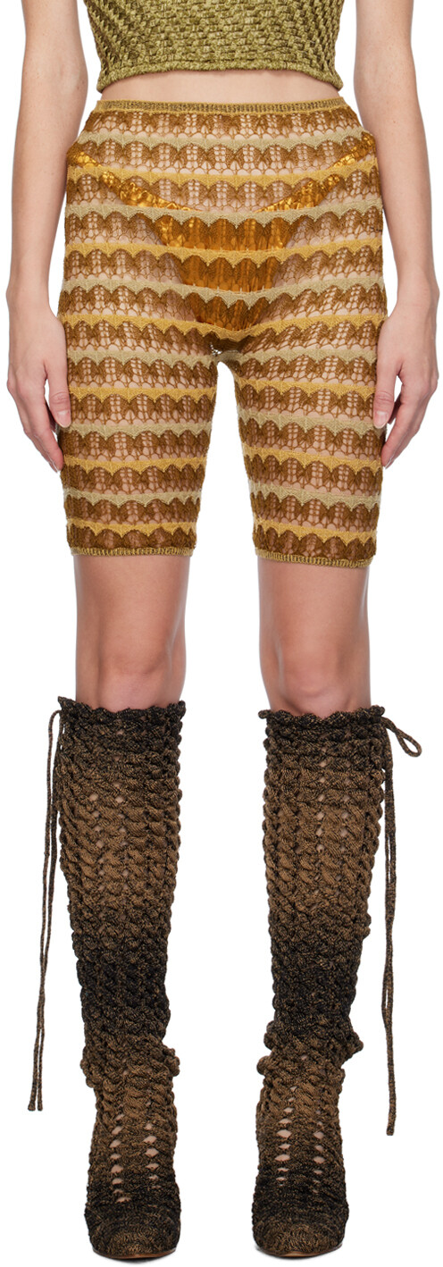 Эксклюзивные коричнево-оранжевые шорты SSENSE Isa Boulder
Эксклюзивные коричнево-оранжевые шорты SSENSE Isa Boulder