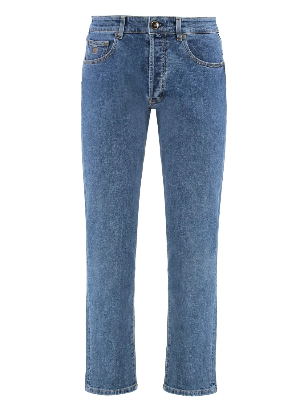 Джинсы с пятью карманами Moorer, синий
Джинсы с пятью карманами Moorer, синий