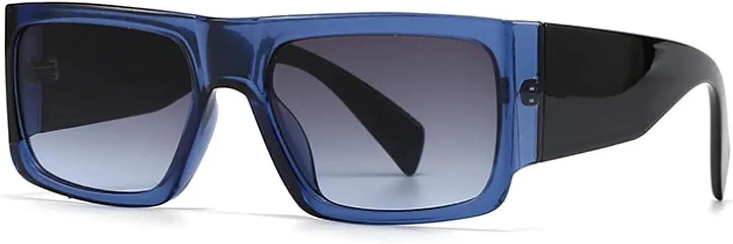 Модные женские двухцветные солнцезащитные очки в винтажном стиле с градиентом, мужские солнцезащитные очки с защитой от УФ-излучения UV400 TVTBBVV, Blue Gray Gradient
Модные женские двухцветные солнцезащитные очки в винтажном стиле с градиентом, мужские солнцезащитные очки с защитой от УФ-излучения UV400 TVTBBVV, Blue Gray Gradient