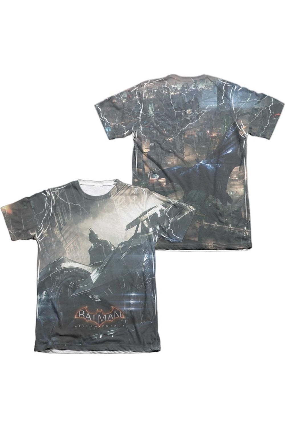 Футболка с коротким рукавом из полиэстера/хлопка для взрослых «Batman Arkham Knight Into The Night» (принт спереди/сзади) Gildan, белый
Футболка с коротким рукавом из полиэстера/хлопка для взрослых «Batman Arkham Knight Into The Night» (принт спереди/сзади) Gildan, белый