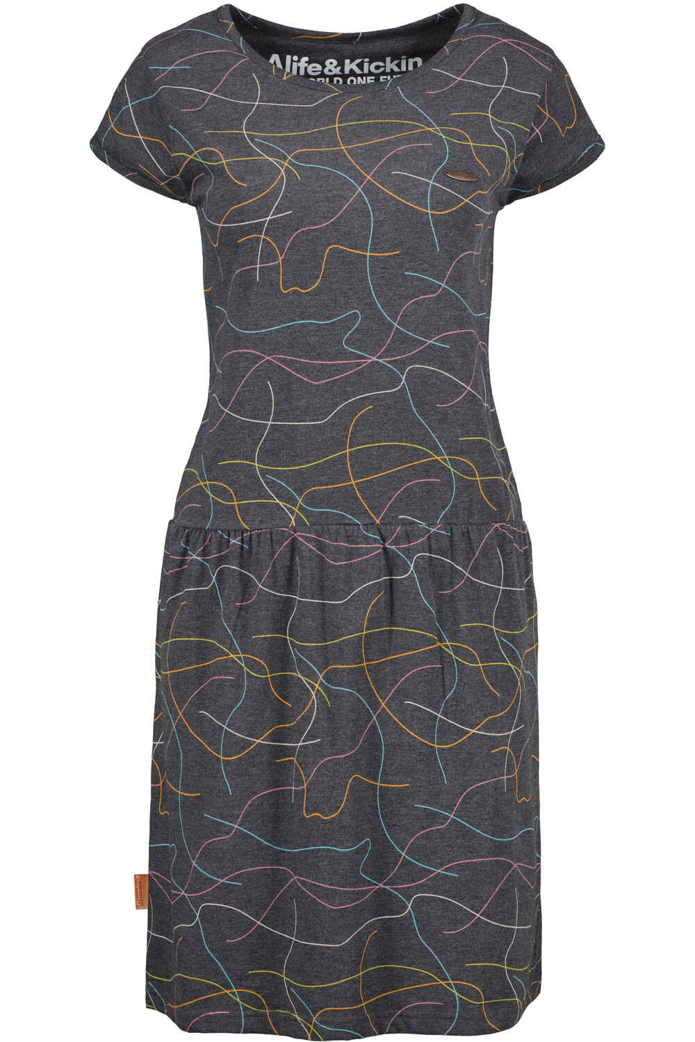 Платье alife and kickin Blusen, Jersey, Mini, Shirt, Sommer, Strand ShannaAK, цвет moonless
Платье alife and kickin Blusen, Jersey, Mini, Shirt, Sommer, Strand ShannaAK, цвет moonless