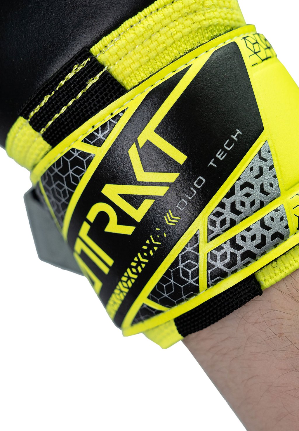 Вратарские перчатки ATTRAKT DUO EVOLUTION Reusch, желтый 
Вратарские перчатки ATTRAKT DUO EVOLUTION Reusch, желтый