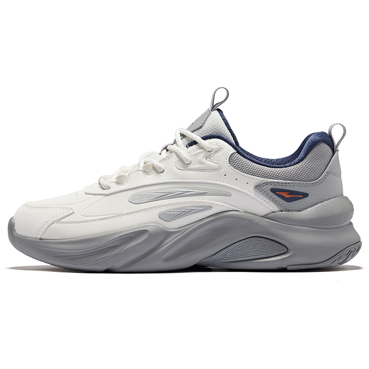 Erke Кроссовки Phoenix Seeking Phoenix 2 с амортизацией, дышащие, нескользящие, низкие, повседневные, мужские, белые, серые 
Erke Кроссовки Phoenix Seeking Phoenix 2 с амортизацией, дышащие, нескользящие, низкие, повседневные, мужские, белые, серые