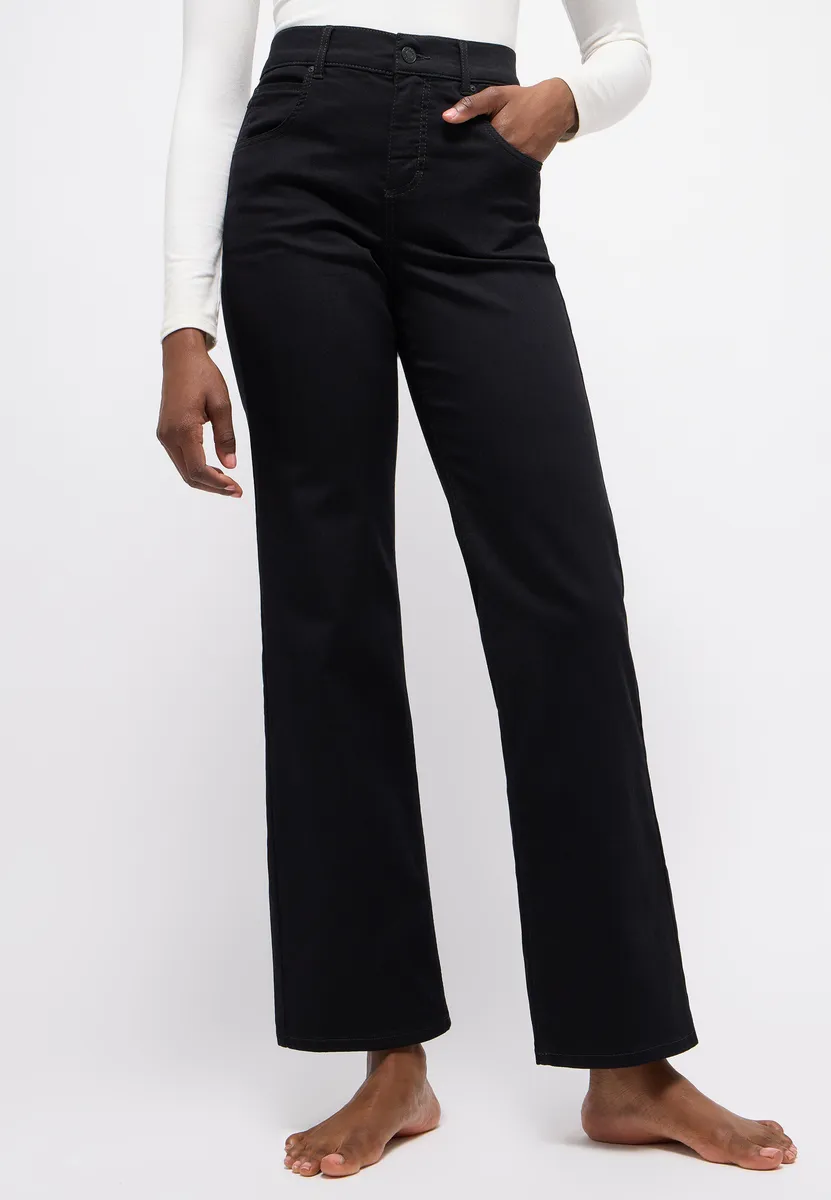 Джинсы ANGELS с 5 карманами, стрейч, черный
Джинсы ANGELS с 5 карманами, стрейч, черный