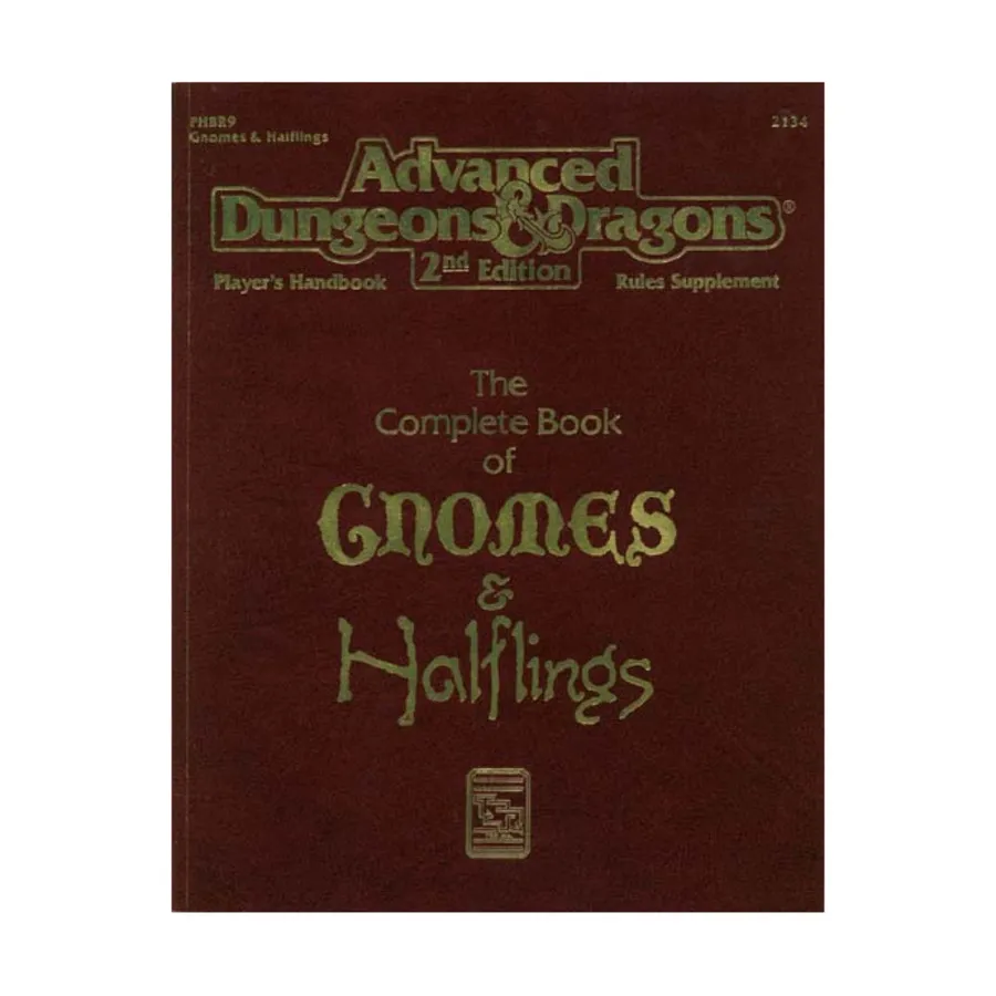 Complete Book of Gnomes and Halflings (1st Printing), Advanced Dungeons & Dragons (2nd Edition) - Player's Guides & Books, мягкая обложка
Complete Book of Gnomes and Halflings (1st Printing), Advanced Dungeons & Dragons (2nd Edition) - Player's Guides & Books, мягкая обложка