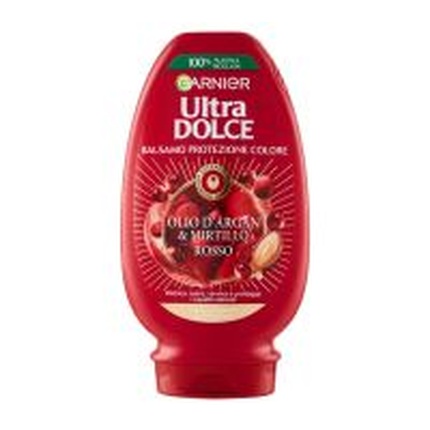Кондиционер Ultra Dolce с аргановым маслом и клюквой для обработанных или окрашенных волос - 200 мл Garnier
Кондиционер Ultra Dolce с аргановым маслом и клюквой для обработанных или окрашенных волос - 200 мл Garnier
