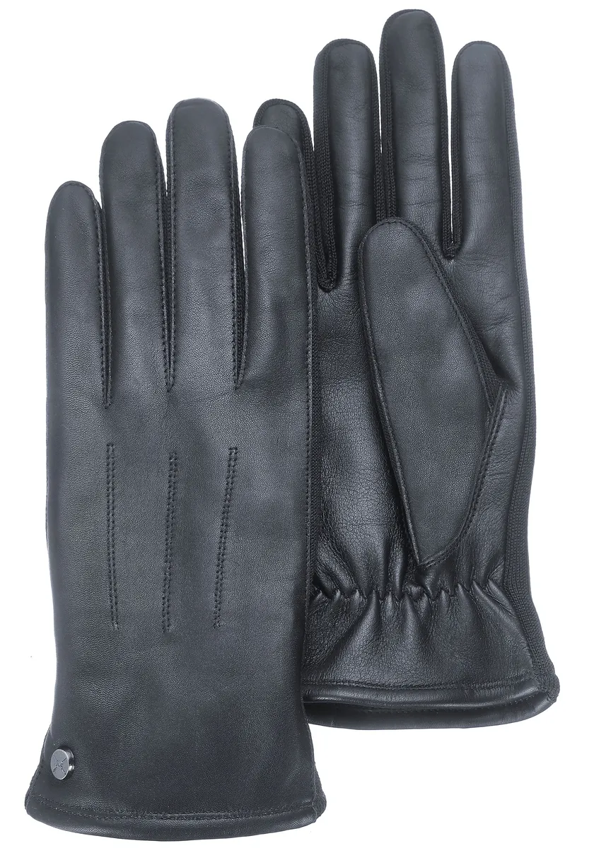 Кожаные перчатки PEARLWOOD "Лиз", оригинальные заклепки PEARLWOOD из нержавеющей стали, черный
Кожаные перчатки PEARLWOOD "Лиз", оригинальные заклепки PEARLWOOD из нержавеющей стали, черный