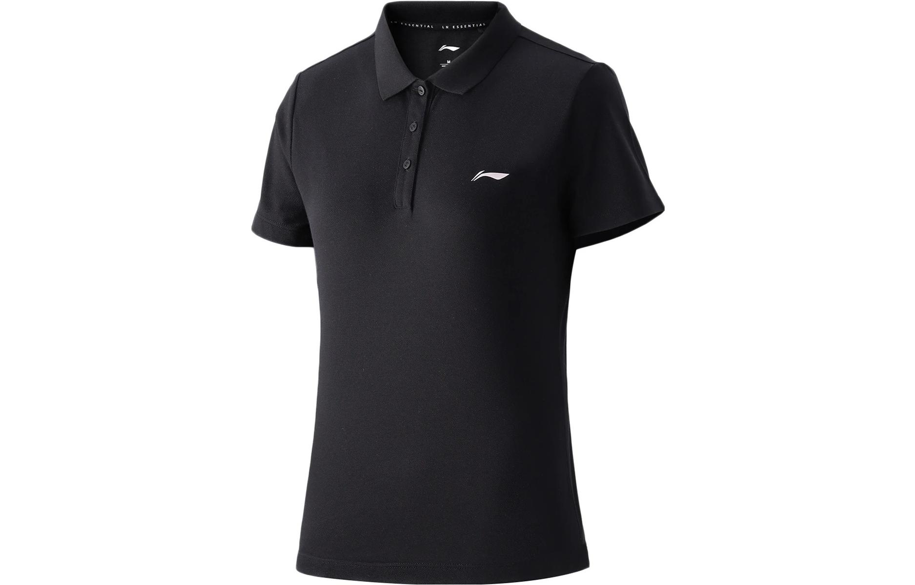 Тренировочная серия Поло для женщин Черный LINING 
Тренировочная серия Поло для женщин Черный LINING