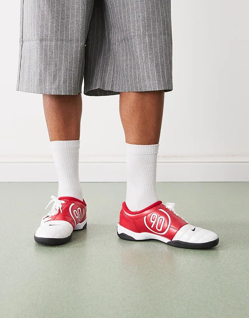 Кроссовки унисекс Nike T90 белого и красного цветов
Кроссовки унисекс Nike T90 белого и красного цветов