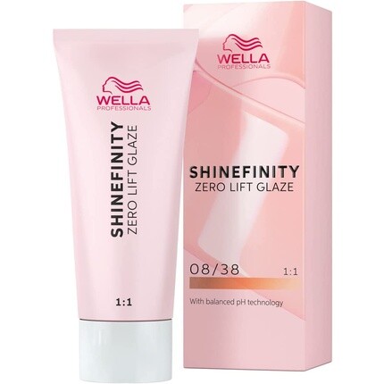 Краска для волос Shinefinity Shade Honey Latte 08/38, 60 мл, Wella
Краска для волос Shinefinity Shade Honey Latte 08/38, 60 мл, Wella