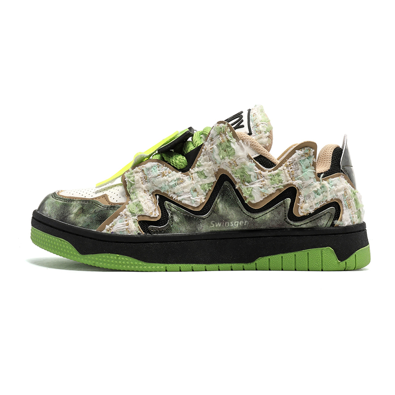 Swinsger Мужские модные повседневные кроссовки для скейтбординга с противоскользящей подошвой, легкие и дышащие, низкие, темно-зеленые, цвет Dark Green
Swinsger Мужские модные повседневные кроссовки для скейтбординга с противоскользящей подошвой, легкие и дышащие, низкие, темно-зеленые, цвет Dark Green