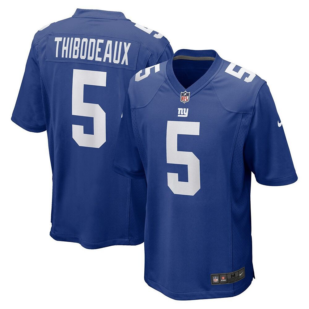 Мужское игровое джерси Nike Kayvon Thibodeaux Royal New York Giants Player, цвет Gia Blue
Мужское игровое джерси Nike Kayvon Thibodeaux Royal New York Giants Player, цвет Gia Blue
