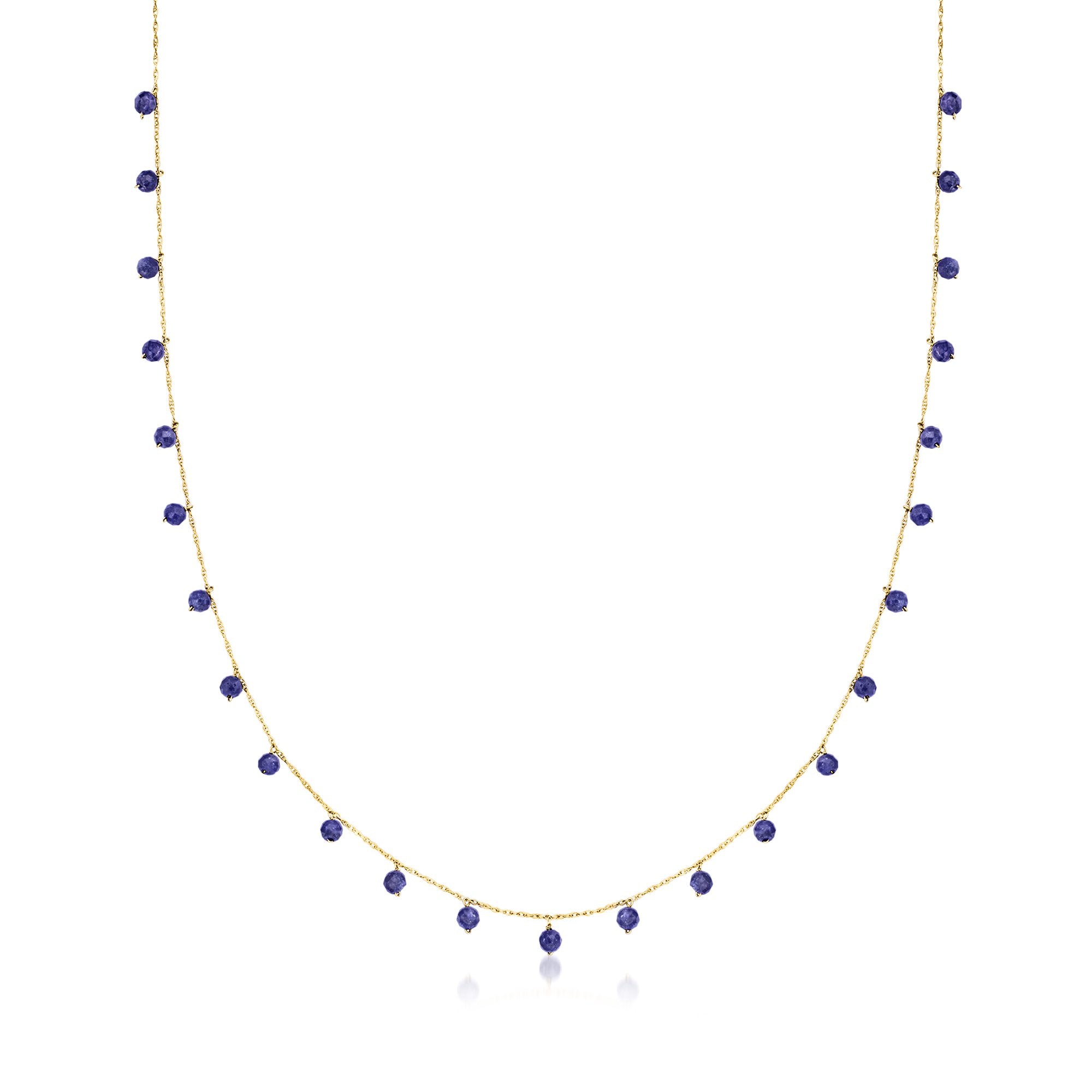 Ожерелье из 10-каратного желтого золота с канарскими сапфирами Canaria Fine Jewelry, 18 In
Ожерелье из 10-каратного желтого золота с канарскими сапфирами Canaria Fine Jewelry, 18 In