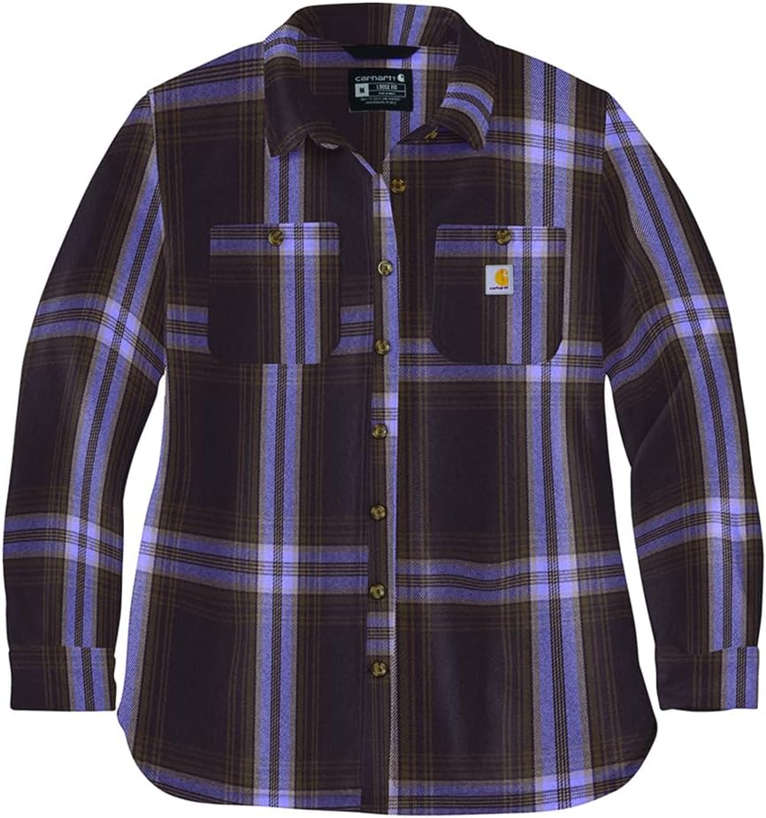 Carhartt Women's 105991 Женская свободная рубашка из твила, Lavender
Carhartt Women's 105991 Женская свободная рубашка из твила, Lavender