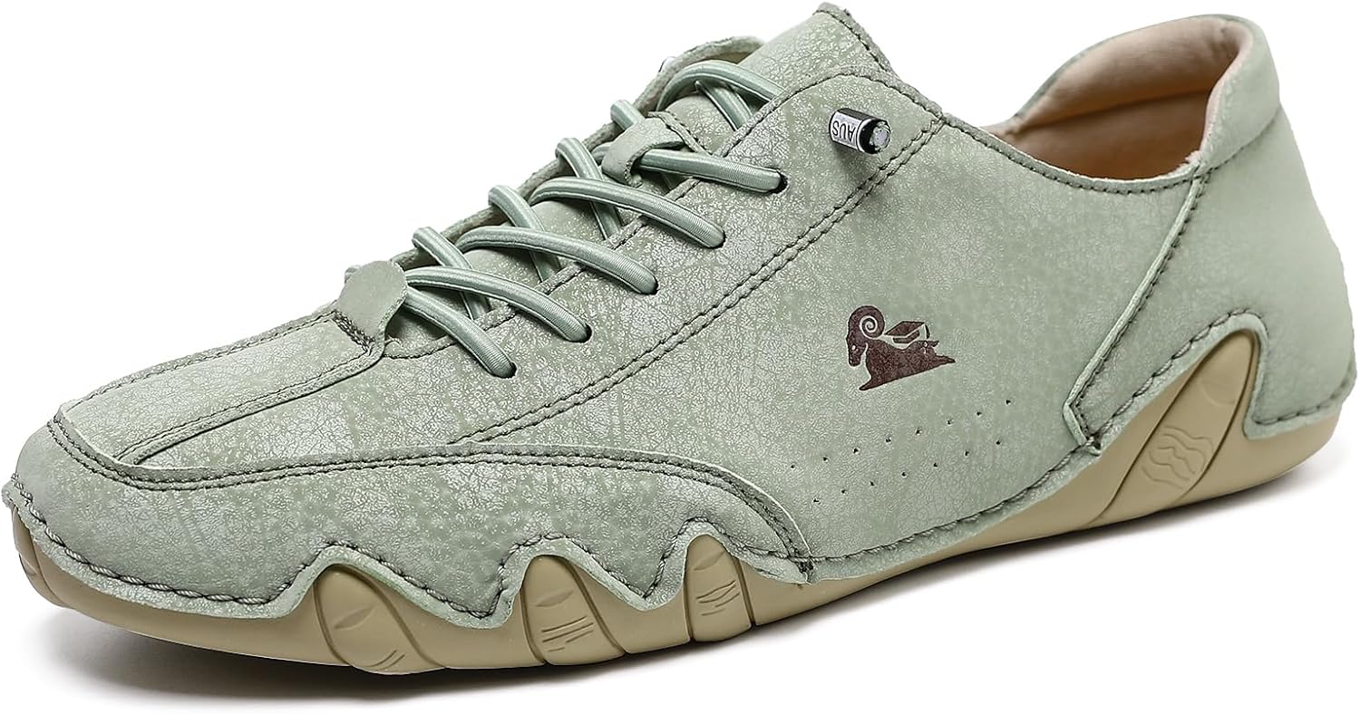 Мужские низкие кроссовки ручной работы из водонепроницаемой кожи, мужские мягкие прогулочные туфли, мужская повседневная обувь Abborora, зеленый
Мужские низкие кроссовки ручной работы из водонепроницаемой кожи, мужские мягкие прогулочные туфли, мужская повседневная обувь Abborora, зеленый