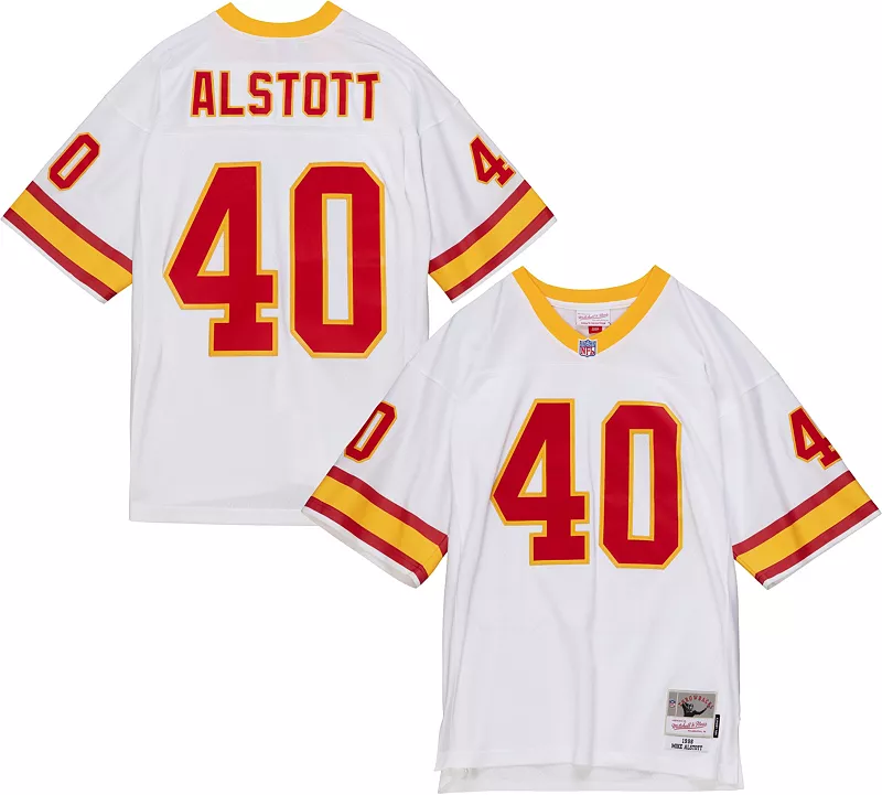 Мужская белая футболка Mitchell & Ness Tampa Bay Buccaneers Майка Олстотта № 40 1996 года
Мужская белая футболка Mitchell & Ness Tampa Bay Buccaneers Майка Олстотта № 40 1996 года