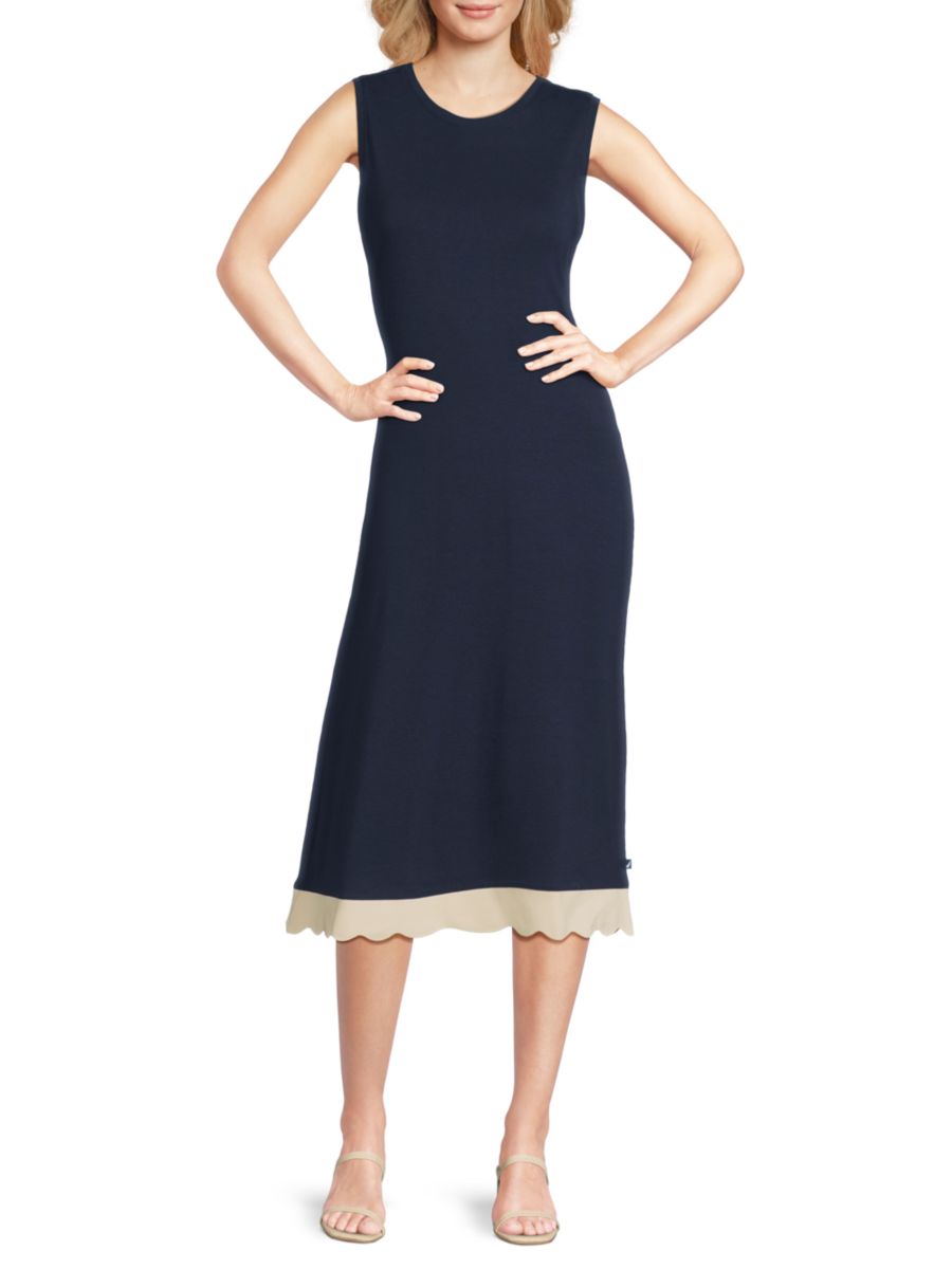 Платье миди из хлопка с фестончатым подолом Nautica, цвет Night Sky
Платье миди из хлопка с фестончатым подолом Nautica, цвет Night Sky