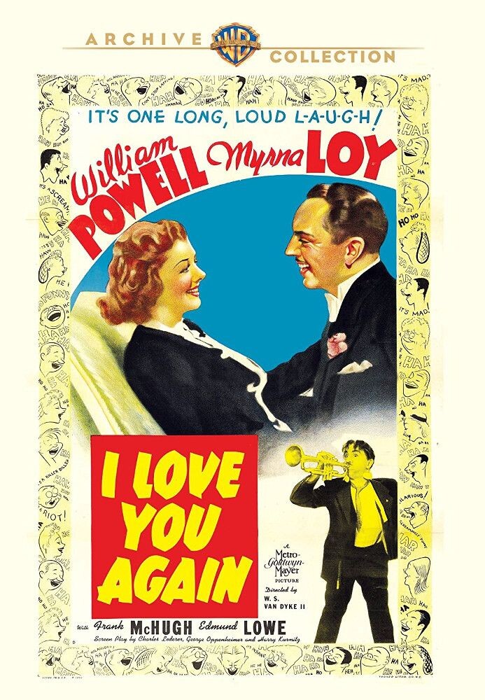 Диск DVD I Love You Again (1940)
Диск DVD I Love You Again (1940)