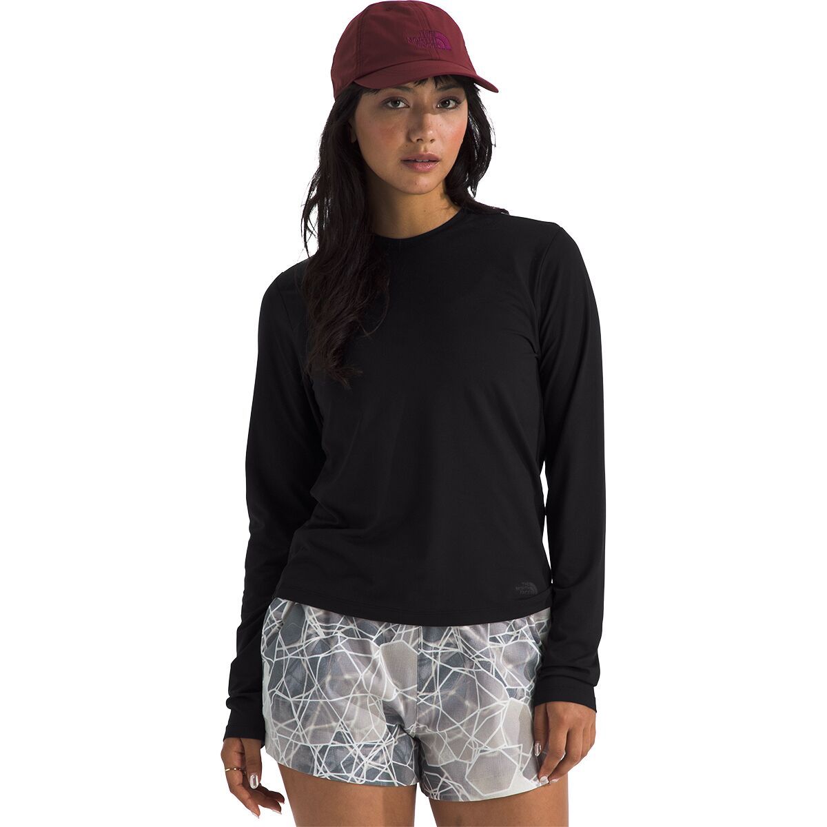 Длинная рубашка с длинным рукавом Dune Sky The North Face, черный
Длинная рубашка с длинным рукавом Dune Sky The North Face, черный