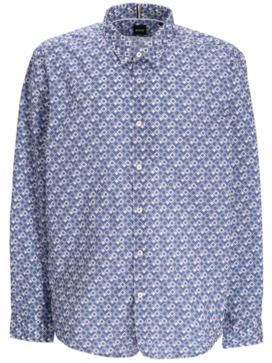 Рубашка Liam с геометричным узором BOSS, синий
Рубашка Liam с геометричным узором BOSS, синий