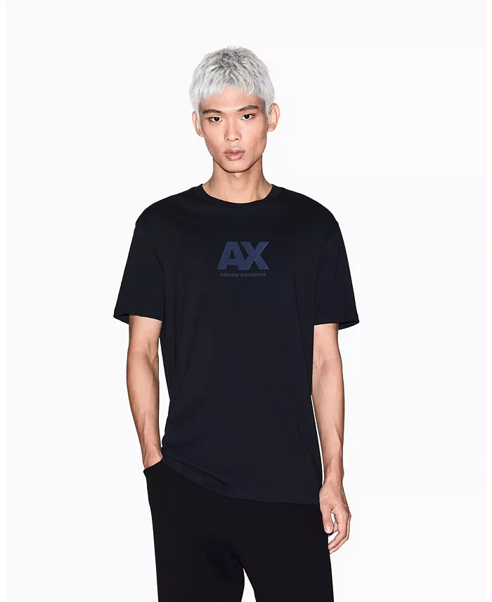 Мужская футболка с принтом на груди A|X Armani Exchange, черный
Мужская футболка с принтом на груди A|X Armani Exchange, черный