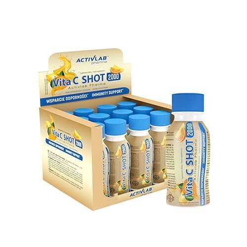 ActivLab, PHARMA Витамин С 2000 мг, шот - 100 мл
ActivLab, PHARMA Витамин С 2000 мг, шот - 100 мл