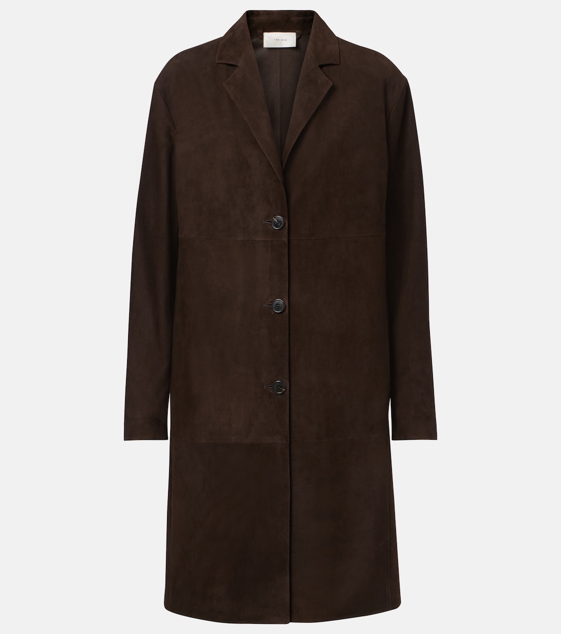 Замшевое пальто Babilonia The Row, темно-коричневый
Замшевое пальто Babilonia The Row, темно-коричневый